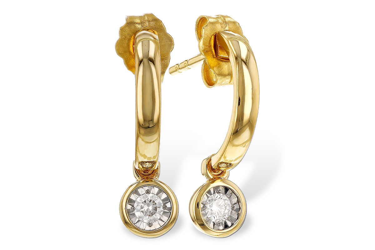 F311-34417: EARRINGS .10 TW