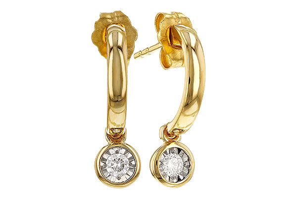 F311-34417: EARRINGS .10 TW