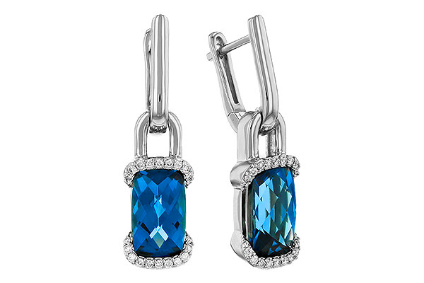 F311-36217: EARR 4.30 TW LONDON BT 4.45 TGW (10x6MM LBT)