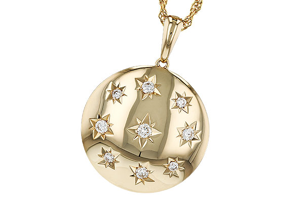 F312-18963: NECKLACE .17 TW