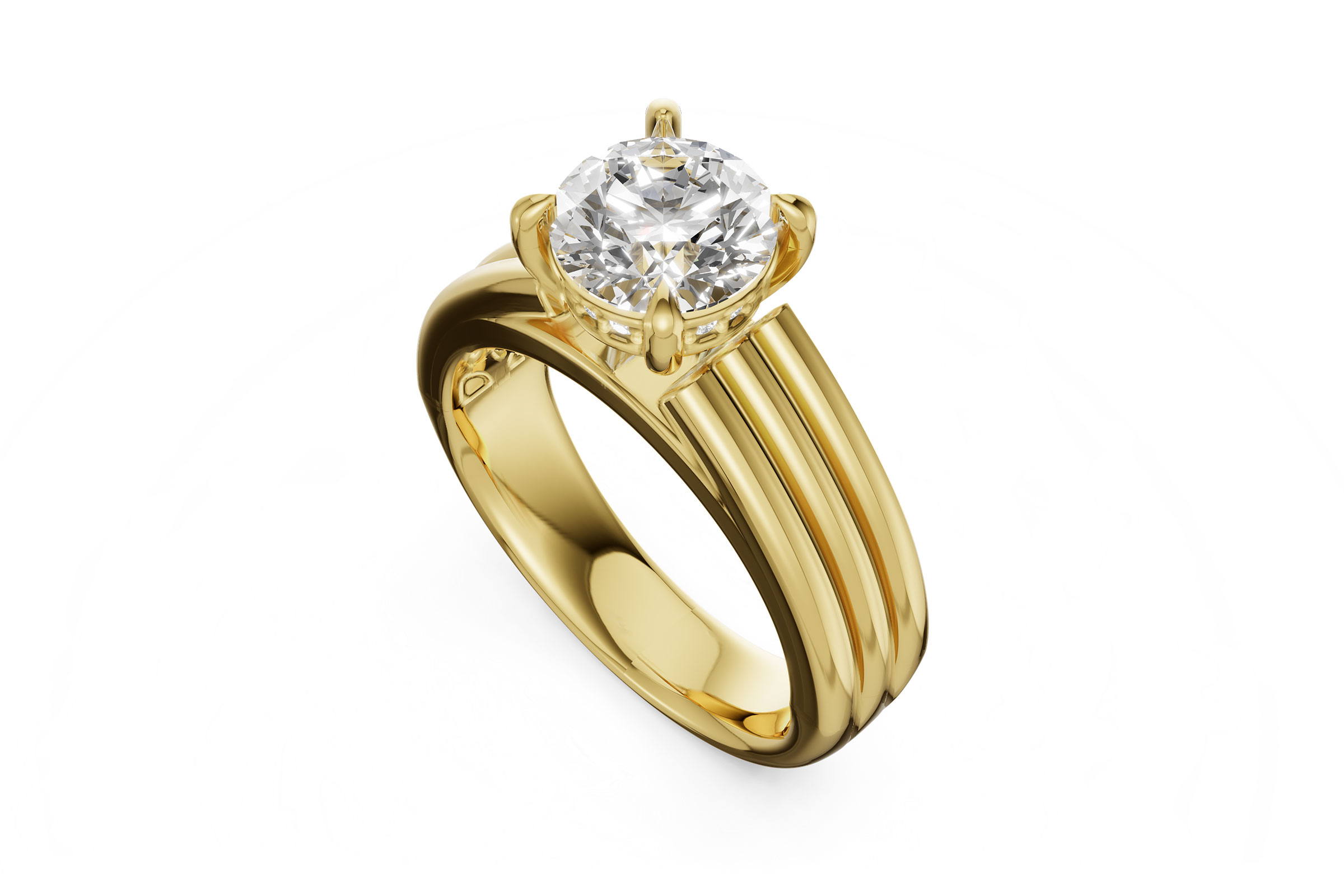 F312-18999: LDS SEMI DIA RG .04 TW