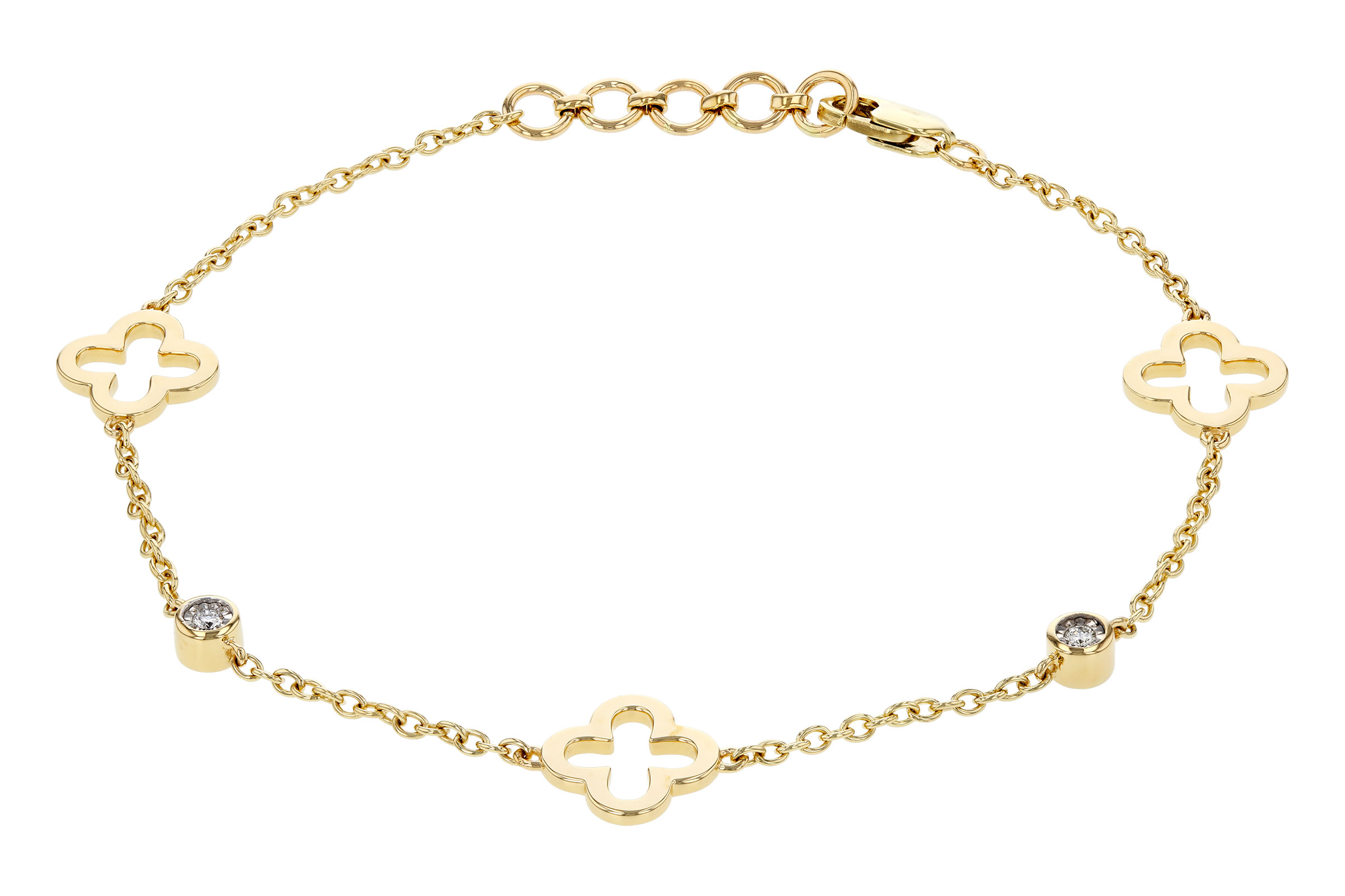 F312-19872: BRACELET .06 TW (7.25")