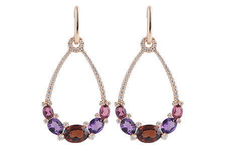 G224-94408: EARR 3.56 SEMI-PRECIOUS 3.98 TGW