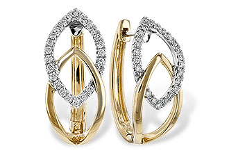 G225-89899: EARRINGS .25 TW