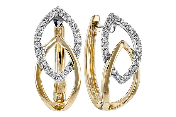 G225-89899: EARRINGS .25 TW