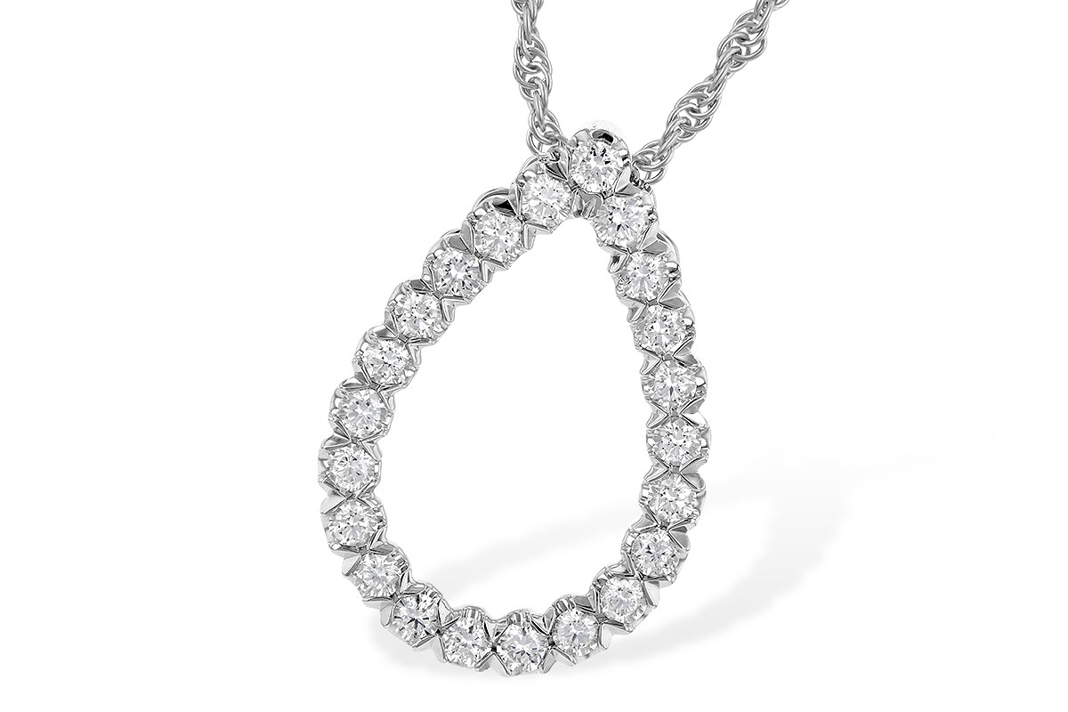 G226-78963: NECKLACE .50 TW