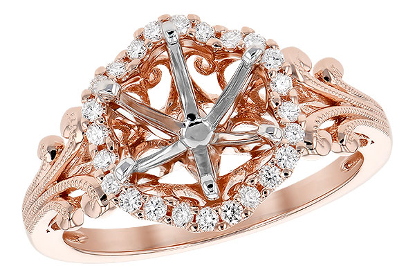 G309-47135: LDS SEMI DIA RG .20 TW (FOR 2.00 CTR)