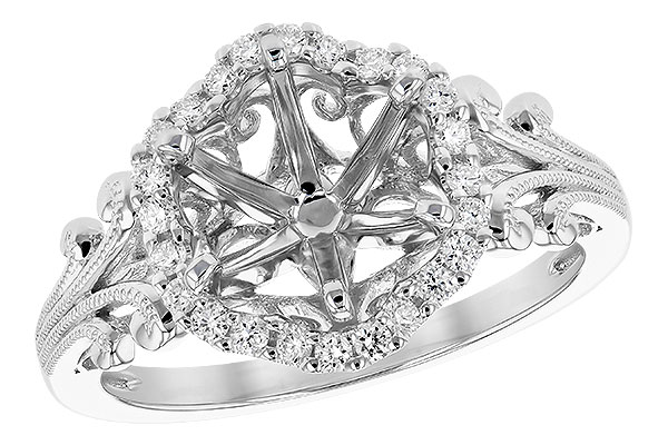 G309-47135: LDS SEMI DIA RG .20 TW (FOR 2.00 CTR)