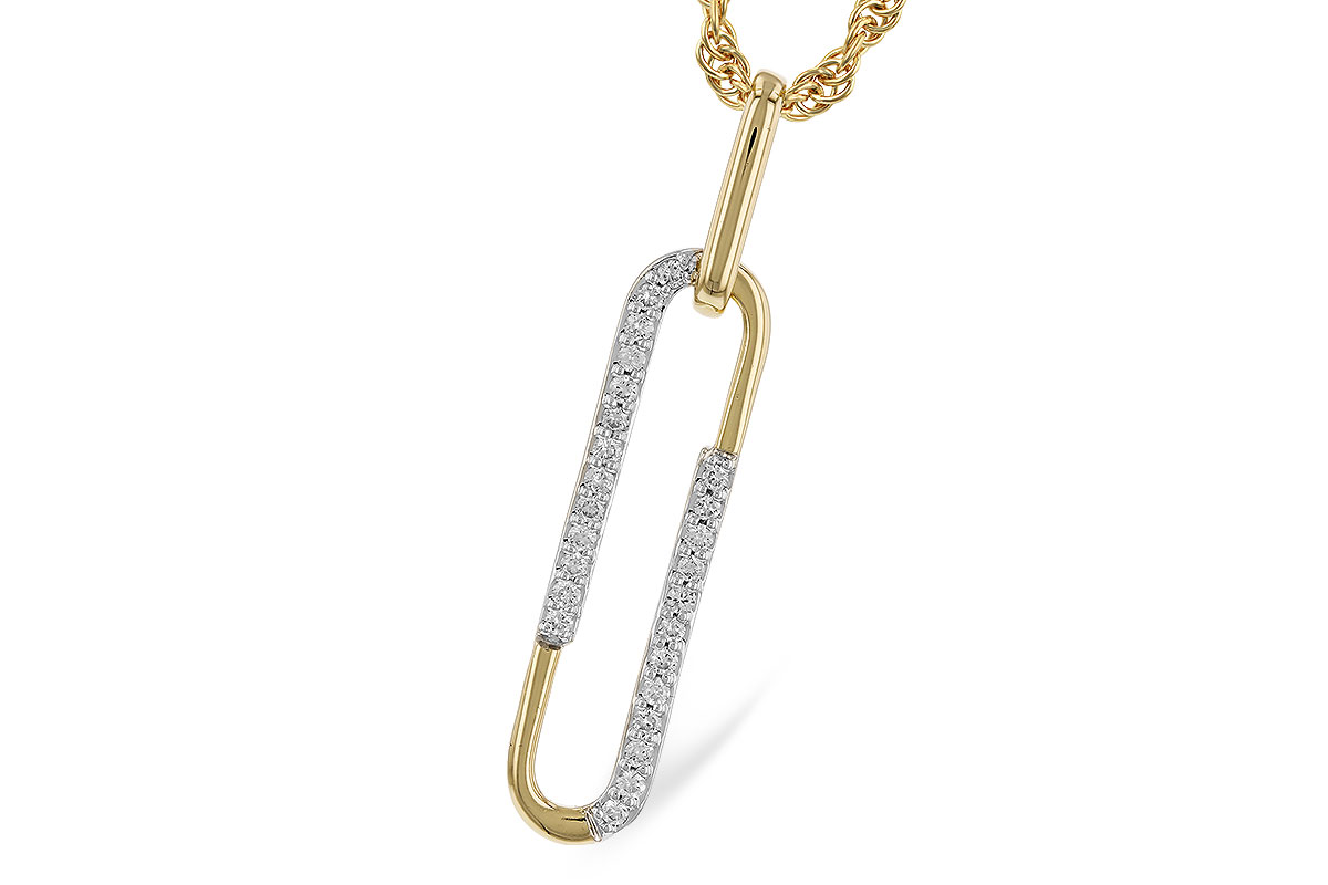 G310-42572: NECKLACE .14 TW