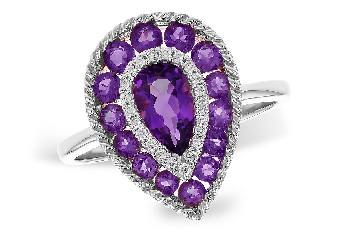 G310-44435: LDS RG 1.14 TW AMETHYST 1.22 TGW