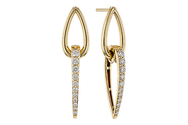 G311-28972: EARRINGS .75 TW