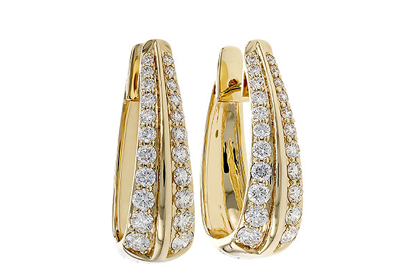 G311-30817: EARRINGS 1.50 TW