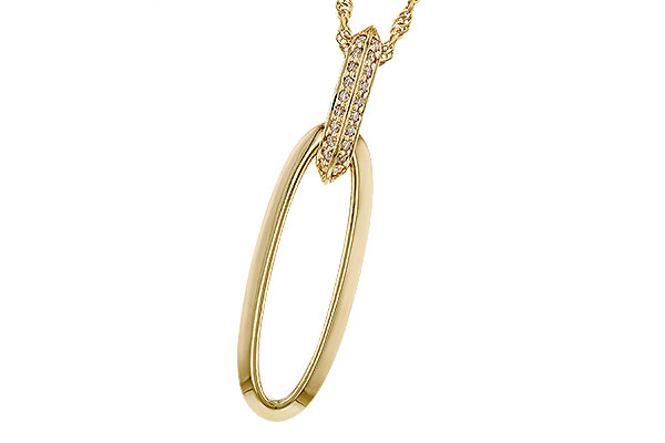 G311-31644: NECKLACE .10 TW