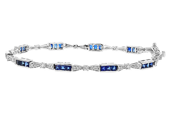 G311-33499: BRACELET 2.10 SAPPHIRE 2.75 TGW (7")