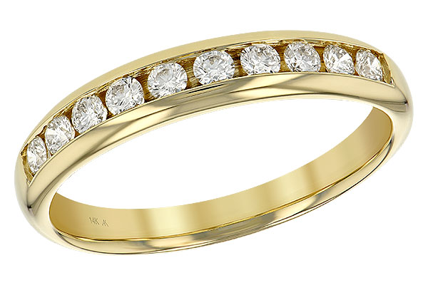 H129-51708: LDS WED RG .32 TW (10 STONES)