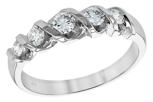 H129-52553: LDS WED RG .50 TW