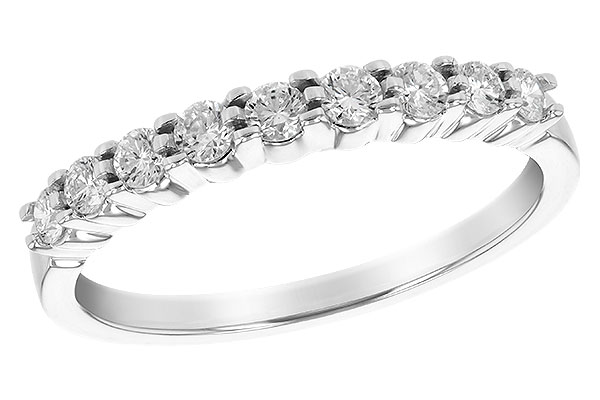 H225-87181: LDS WED RG .33 TW (9 STONES)