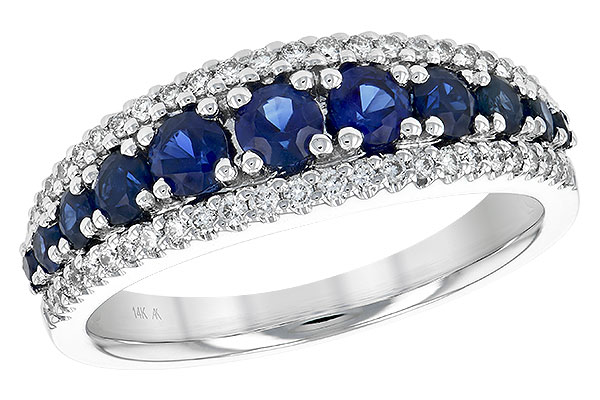 H225-90772: LDS WED RG .93 TW SAPP 1.16 TGW