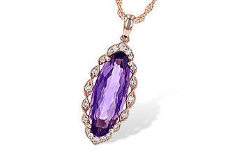 H226-80744: NECK 3.60 AMETHYST 3.74 TGW