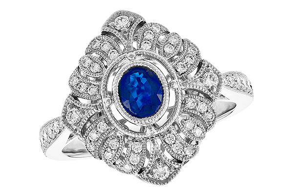 H309-49835: LDS RG .41 SAPP .78 TGW (5x4MM SAPPH)