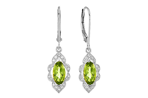 H309-52617: EARR 1.25 PERIDOT 1.40 TGW