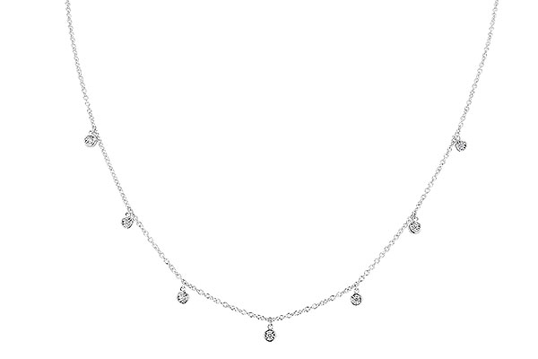 H310-38081: NECKLACE .12 TW (18")