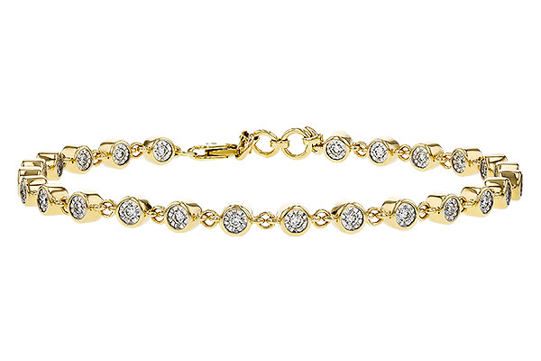 H311-28044: BRACELET .70 TW (7")
