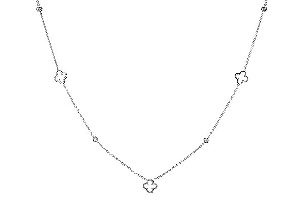 H311-29872: NECKLACE .20 TW (18")