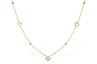 H311-29872: NECKLACE .20 TW (18")