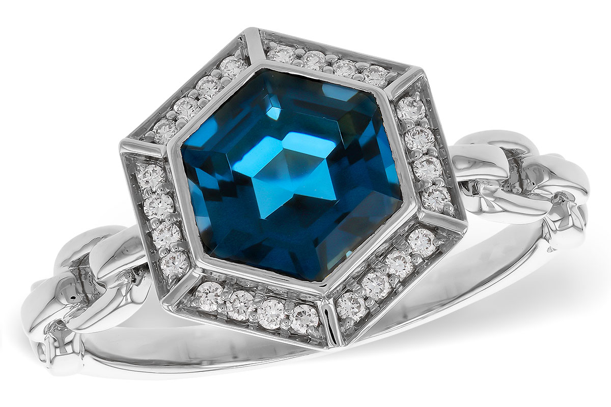 H311-33499: LDS RG 2.03 LONDON BLUE TOPAZ 2.14 TGW (7.5MM LBT)