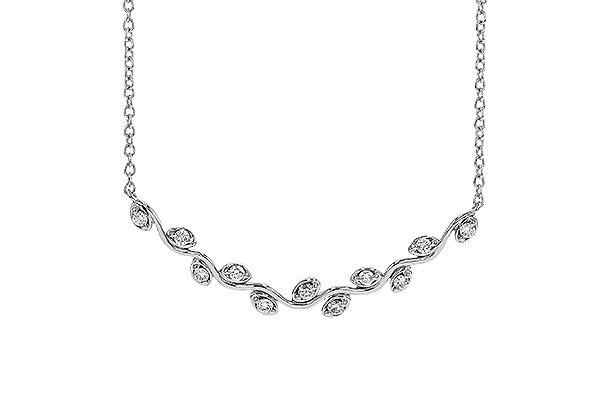 H311-35317: NECKLACE .25 TW (18")