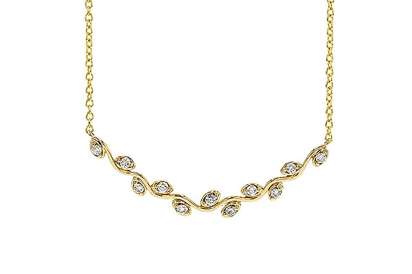 H311-35317: NECKLACE .25 TW (18")