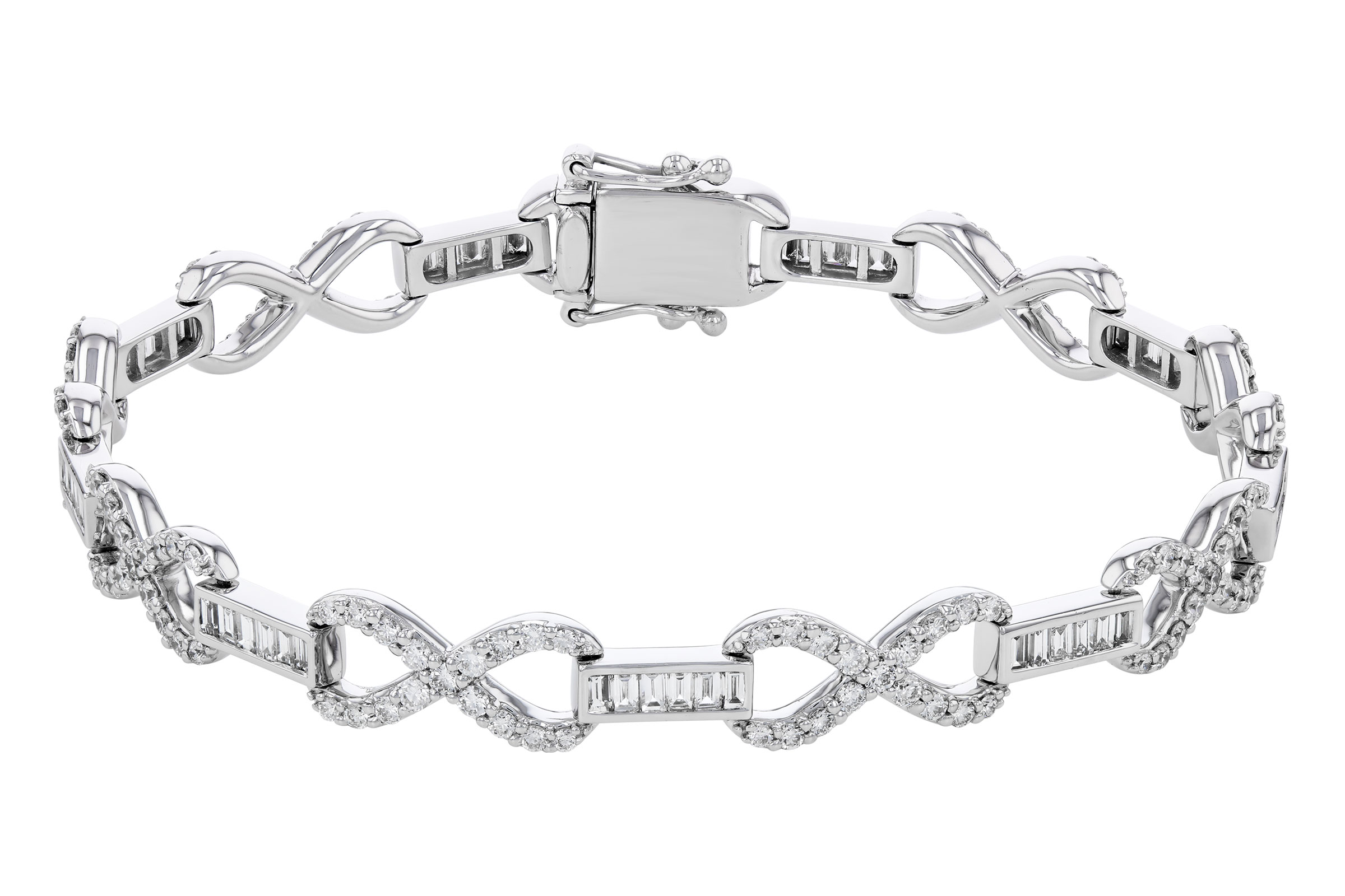 H312-20790: BRACELET 1.10 TW BAG 2.55 TW (7")