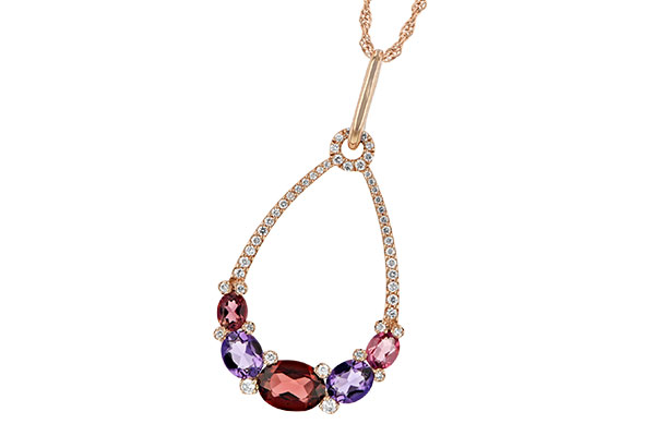 K224-04444: NECK 1.47 SEMI-PRECIOUS 1.67 TGW