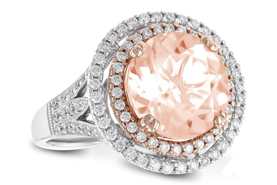 K224-95281: LDS RG 3.94 MORGANITE 4.50 TGW