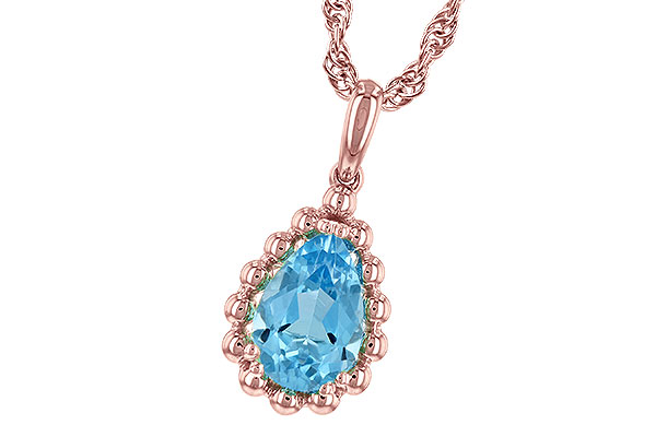 K225-86262: NECKLACE 1.55 CT BLUE TOPAZ