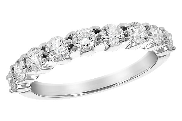 K225-87144: LDS WED RG 1.00 TW (9 STONES)