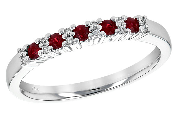 K226-74453: LDS WED RG .22 RUBY .29 TGW