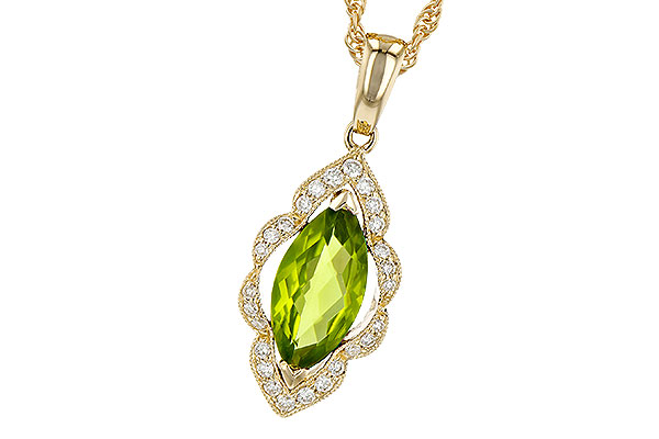 K226-78981: NECK .94 PERIDOT 1.05 TGW