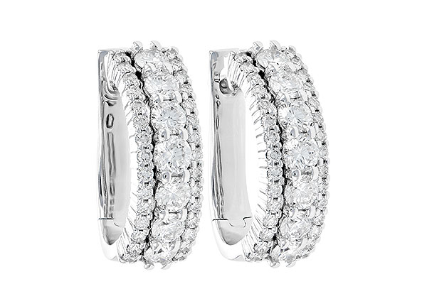 K226-81708: EARRINGS 1.52 TW