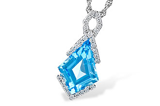 K309-48008: NECK 2.40 BLUE TOPAZ 2.53 TGW