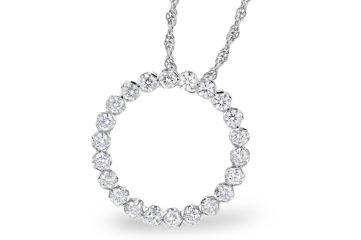 K309-51644: NECKLACE 1.00 TW