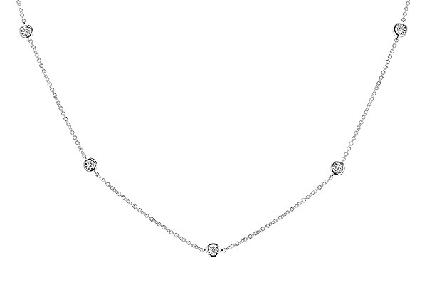 K309-51690: NECK 1.00 TW 18" 9 STATIONS OF 2 DIA (BOTH SIDES)