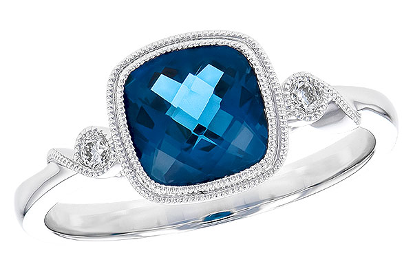 K310-37099: LDS RG 1.70 LONDON BLUE TOPAZ 1.75 TGW