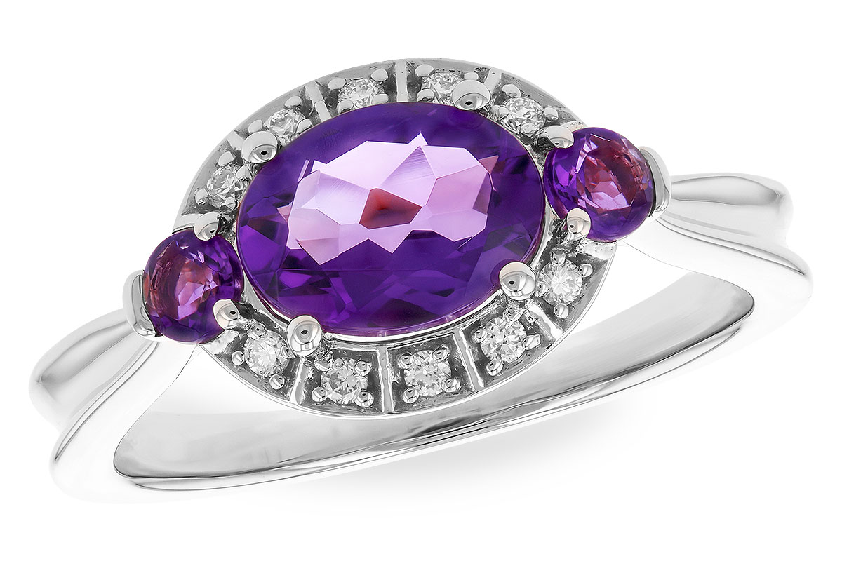 K310-39899: LDS RG 1.32 TW AMETHYST 1.40 TGW