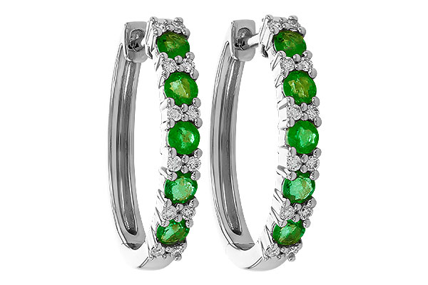 K310-44435: EARR .72 EMERALD .90 TGW