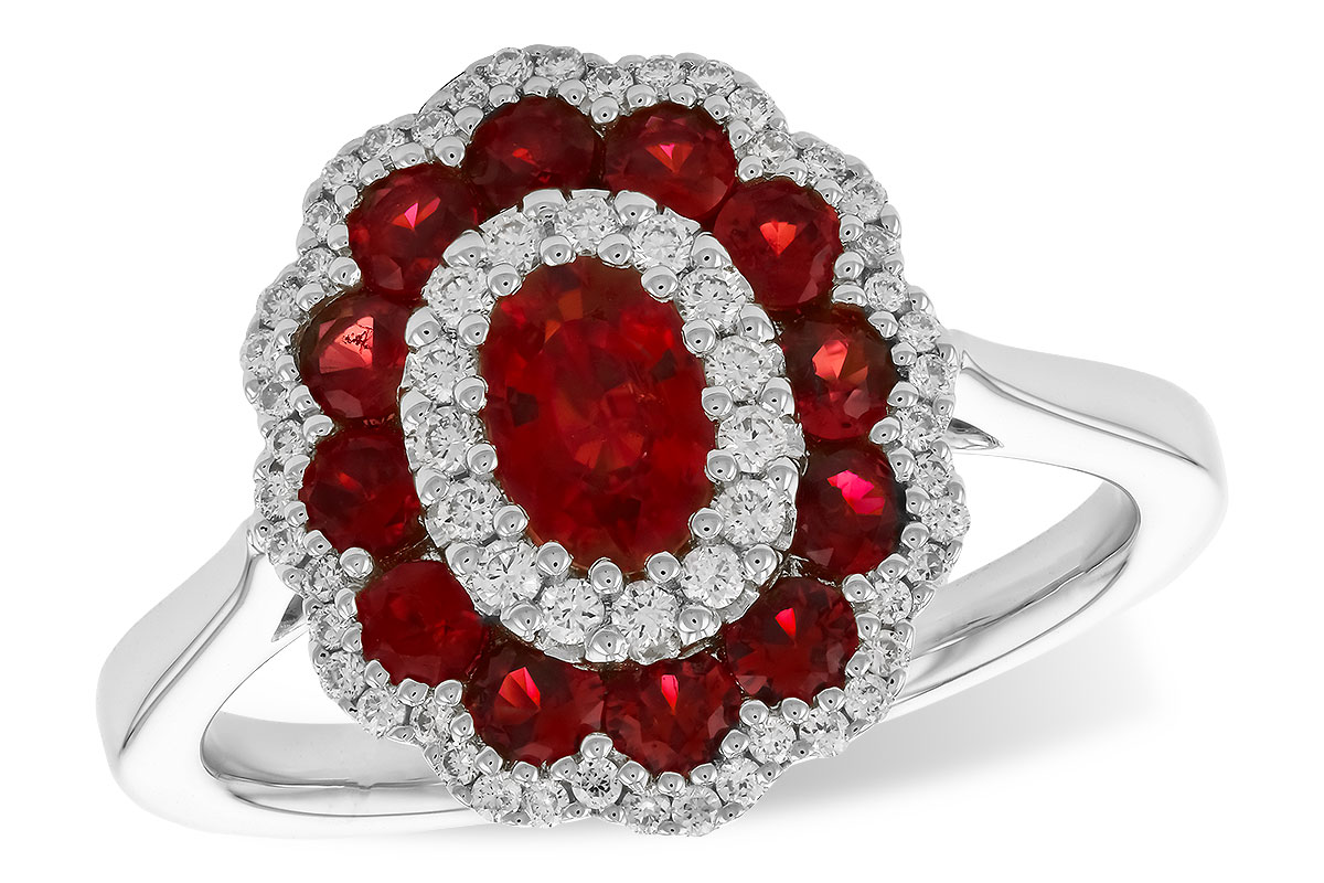 K310-45353: LDS RG 1.29 TW RUBY 1.52 TGW (6x4 MM RUBY)