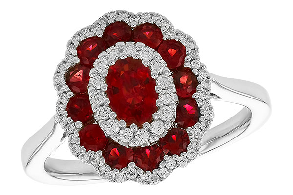 K310-45353: LDS RG 1.29 TW RUBY 1.52 TGW (6x4 MM RUBY)