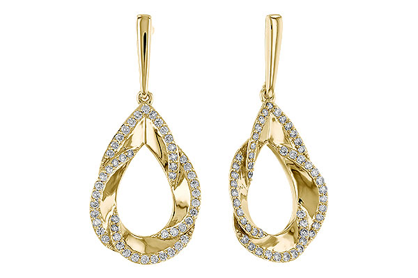 K311-29899: EARRINGS .50 TW