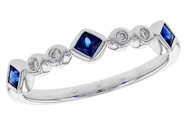 K311-32553: LDS WED RG .25 SAPPHIRE .30 TGW